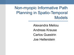 Non-myopic Informative Path Planning in Spatio
