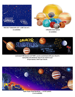 (1 set available) Laminated VBS banners (12&rdquo;X48&rdquo;), can be