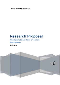 Research Proposal - Crowdfunding for PhD Students