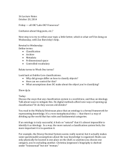Notes - Miriam Posner