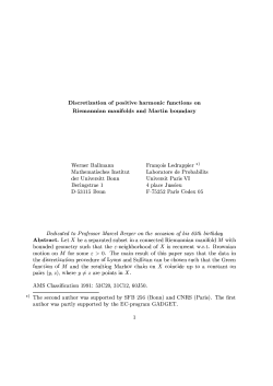 Discretization of positive harmonic functions on Riemannian