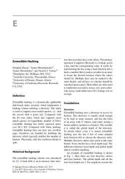 Extendible Hashing - delab-auth