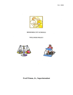 Fred Primm, Jr., Superintendent