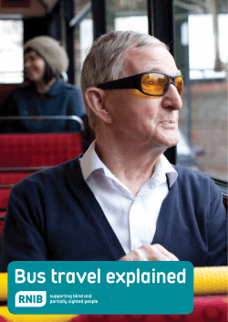 Bus travel explained