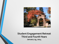 Goal 3: Personal Engagement