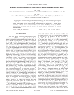 Radiation-induced zero-resistance states: Possible dressed