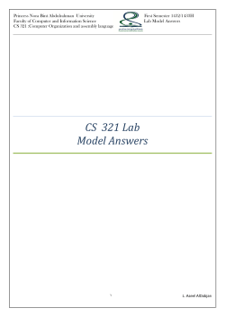Model Answers