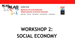 The social cooperatives of type B/1