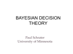 Bayesian decision theory