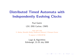 Distributed Timed Automata with Independently Evolving Clocks