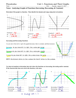 8-25-15 NOTES Increasing, Decreasing and Constant.jnt