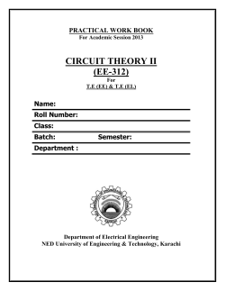 circuit theory ii (ee-312)