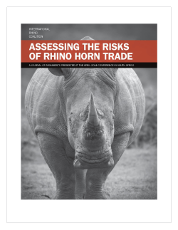 journal -international rhino working group