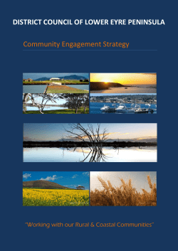 CR-POL-03 &ndash; Community Engagement Strategy