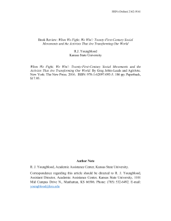 Book Review: When We Fight, We Win!: Twenty-First