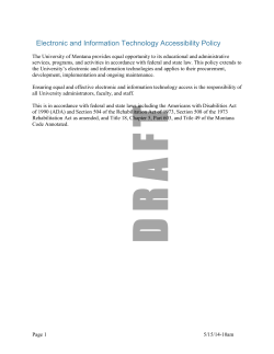 Electronic and Information Technology (EIT)