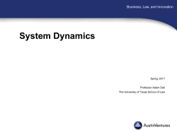 System Dynamics