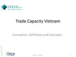 Definition of corruption