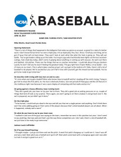 for immediate release ncaa tallahassee super