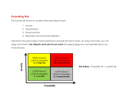 Evaluating Risk