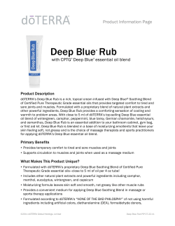 Deep Blue&reg; Rub - Onespot Allergy Blog