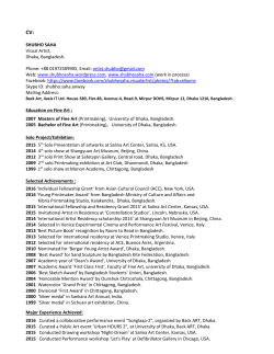 CV - Shubho Saha