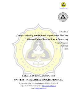 Compare Greedy and Dijkstra Algorithm to Find the Shortest Path of