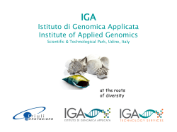Institute of Applied Genomics