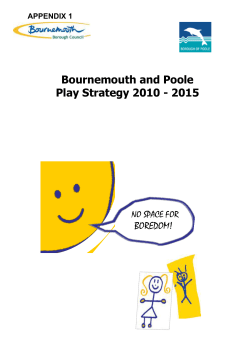 Bournemouth and Poole Play Strategy 2010-2015