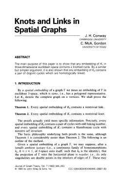 Knots and links in spatial graphs
