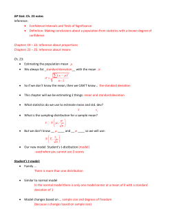 Chapter 23 Notes filled in