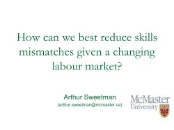 How can we best reduce skills mismatches given a changing labour