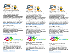 Get in the Game Bookmark - Pinellas County Schools