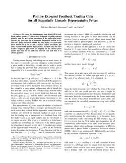 Positive Expected Feedback Trading Gain for all