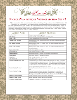 NicholeVaN aNtique ViNtage actioN Set V2