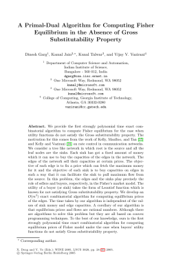 LNCS 3828 - A Primal-Dual Algorithm for Computing
