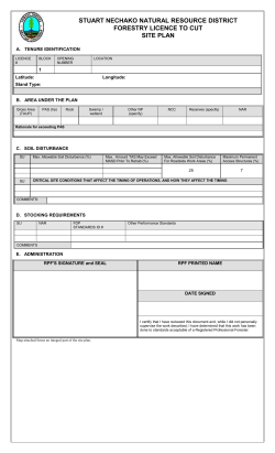 FLTC_Site_Plan - Ministry of Forests, Lands and Natural
