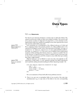 7.3.3 With Statements