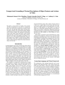 Unsupervised Grounding of Textual Descriptions of Object Features
