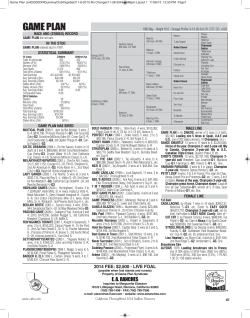 GAME PLAN - EA Ranches