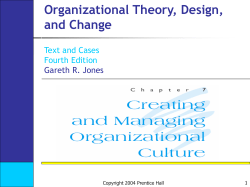Organizational culture