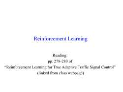 Reinforcement Learning