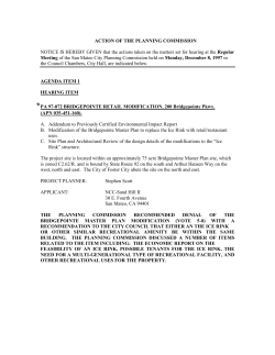 Action of the Planning Commission for 120897