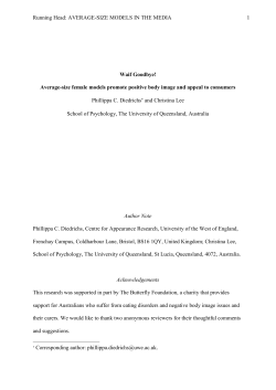 Microsoft Word 2007 - UWE Research Repository