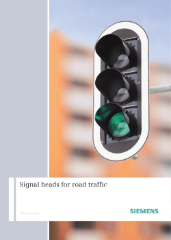 Signal heads for road traffic