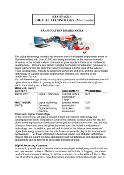 KEY STAGE 4 DIGITAL TECHNOLOGY