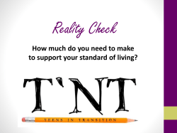 Reality Check &ndash; Powerpoint