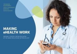 MAKING eHEALTH WORK