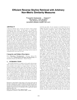 Efficient reverse skyline retrieval with arbitrary non