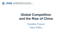 Presentation: Global Concentration and the Rise of China